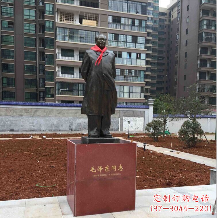 金华毛主席伟人铜雕,让传承历史文脉!