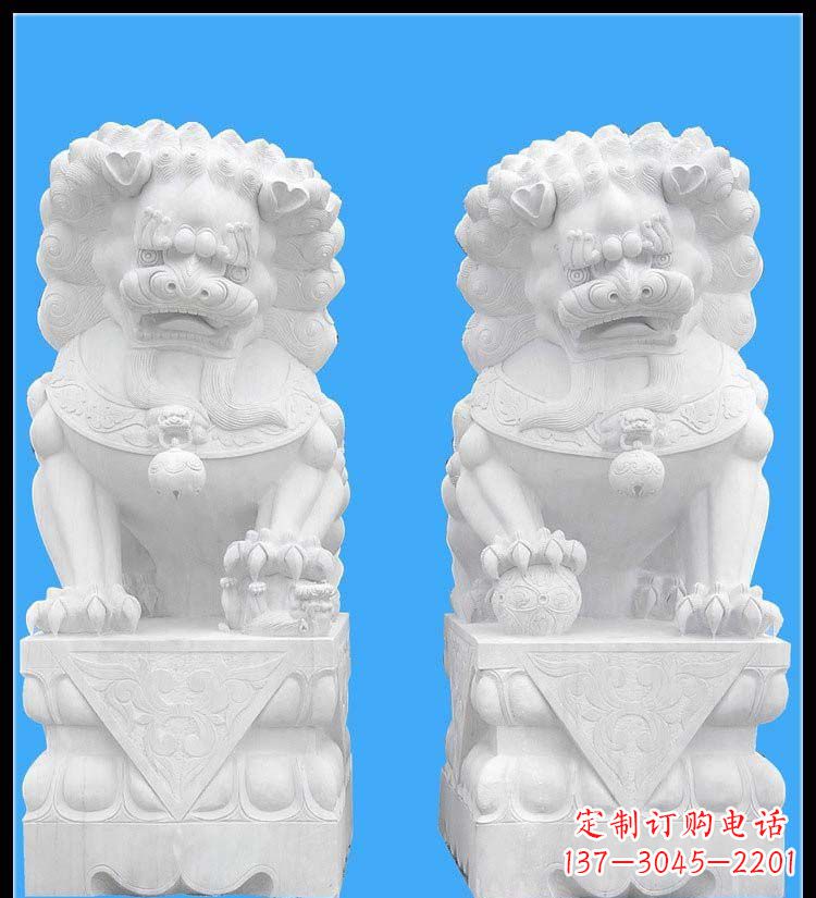 金华狮子雕塑,魅力体现宏伟大气