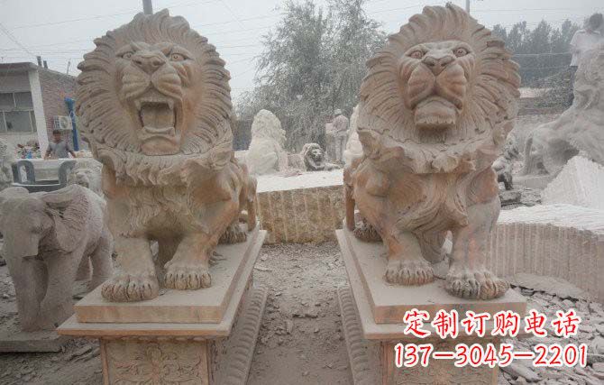 金华中领雕塑狮子雕塑给您带来动人心弦