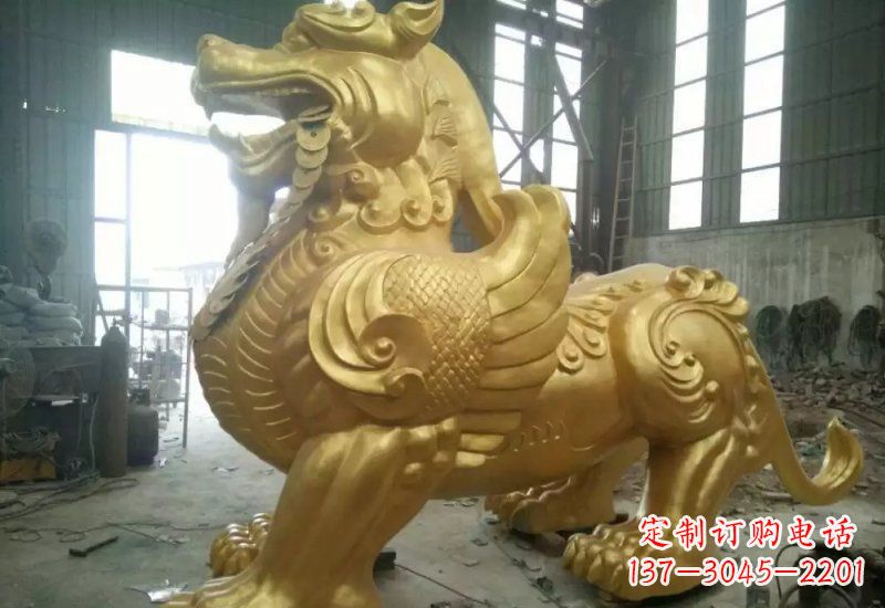 金华门口招财貔貅铜雕