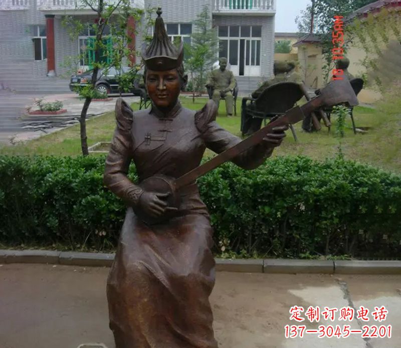 金华中领雕塑:激发女性精神魅力的铜雕塑