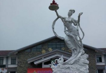 金华中领雕塑：传承石榴仙子雕塑