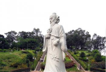 金华张仲景石雕雕塑，精工细作，传承古代文化