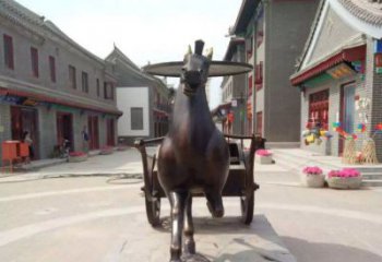 金华艺术装点的汉代马车——马车铜雕