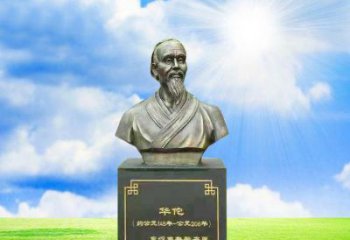 金华比肩古代华佗，凝聚一抹精致艺术——华佗铜雕