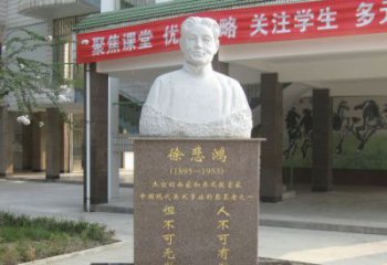 金华传承徐悲鸿精神，现代工艺展现艺术之美的徐悲鸿雕塑