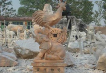 金华精美的公鸡石雕，带您回到传统