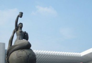 金华中领雕塑推出的精美雕塑——铜铸地球塑像，…