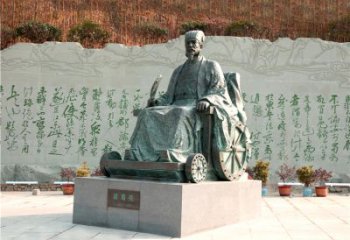 金华享誉世界的诸葛亮铜雕景观雕塑