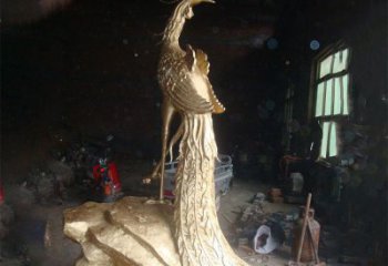金华精美制作的孔雀雕塑