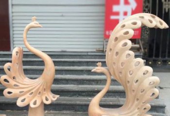 金华中领雕塑专业提供独特精致的孔雀石雕塑，以…