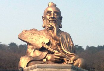 金华真谛雕塑·老子铜雕像，传承中国文化