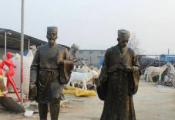 金华复兴古艺，海归精品—李时珍铜雕
