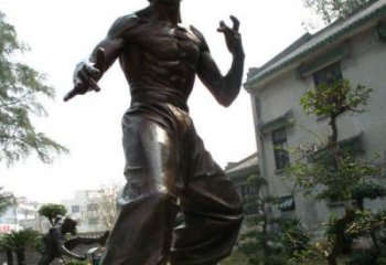 金华专业定制李小龙铜雕