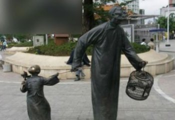 金华中领雕塑：铸造艺术，传承美好，给你精致精美的儿童铜雕