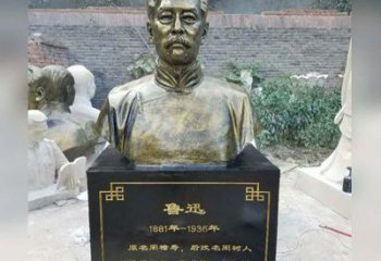 金华传承伟大精神，让浓烈精神活跃于每一个家庭——鲁迅胸像铜雕