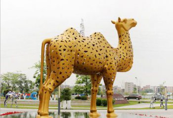 金华中领雕塑：骆驼雕塑精美绝伦