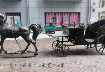 金华古典马车雕塑，精致传承礼仪之魂
