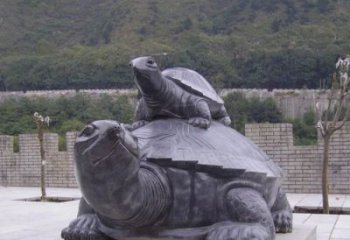 金华中领雕塑母子乌龟公园石雕