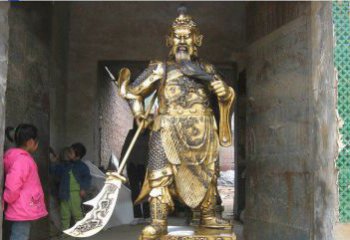 金华铸魂关公雕塑，让古老传说继续传承