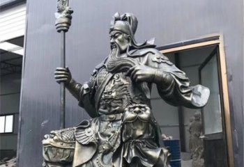 金华高雅典雅的关公铜雕