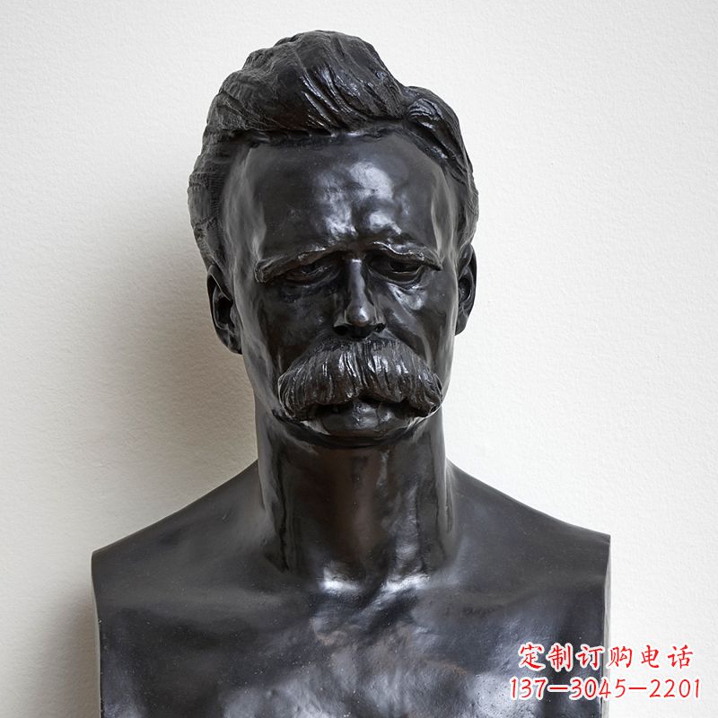 金华尼采石雕头像,独特而华丽