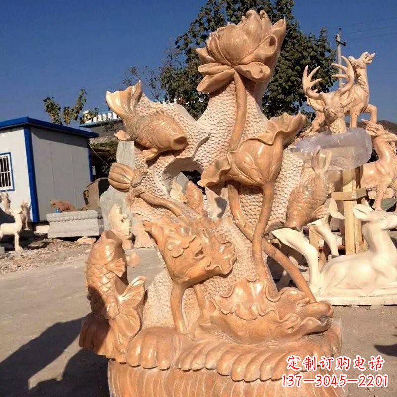 金华精美而独特的莲花石雕展现家居美学