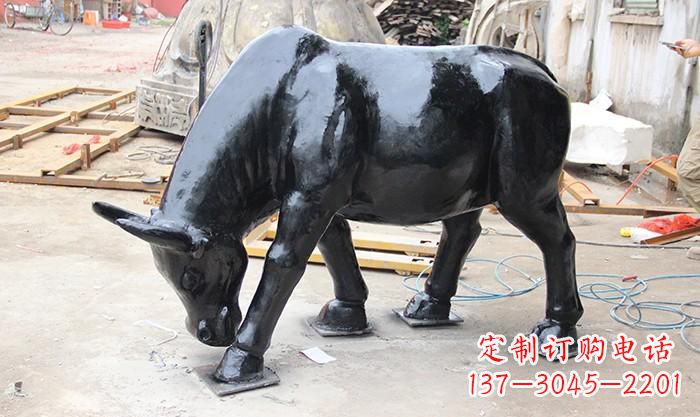 金华把传统牧场风情带回家,领雕塑的艺术牛雕塑等你来!