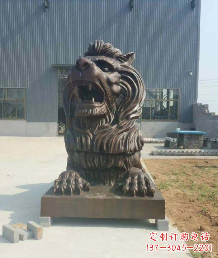 金华精美的欧式狮子铜雕