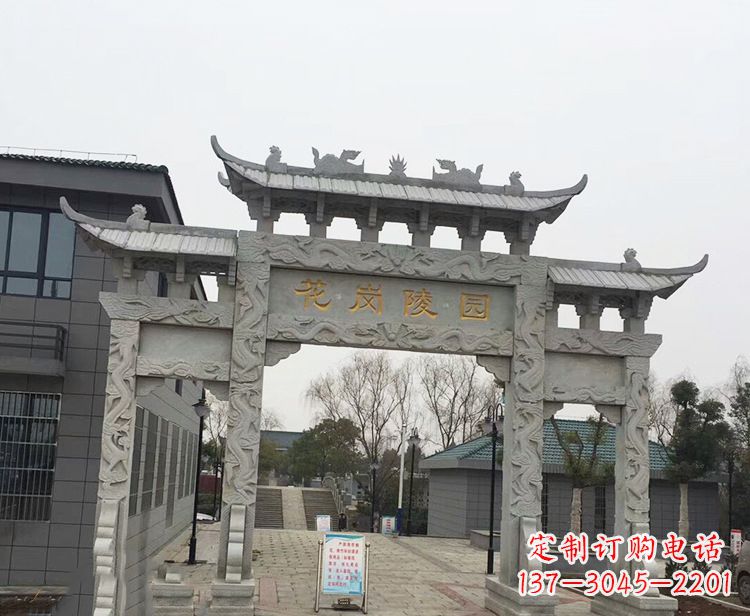 金华牌楼石雕