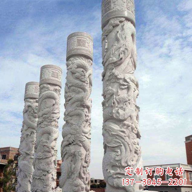 金华精美石雕龙雕塑,释放神秘力量