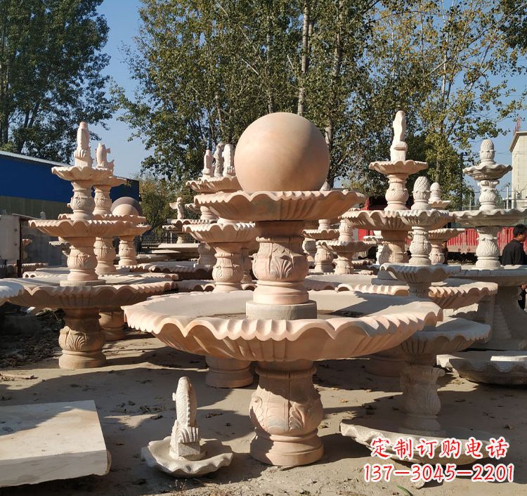 金华喷泉砂岩水景雕塑