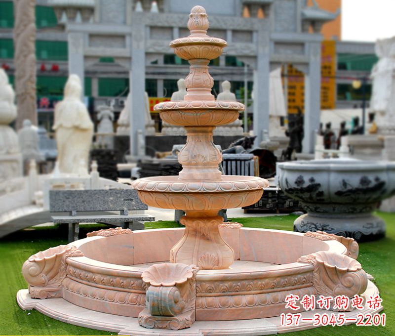 金华中领雕塑是一家专业的喷泉雕塑定制厂家。我…
