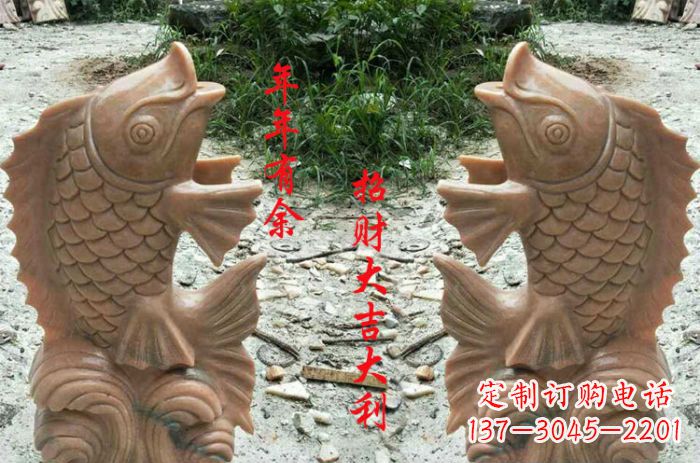 金华中领雕塑:最精美的鲤鱼雕塑
