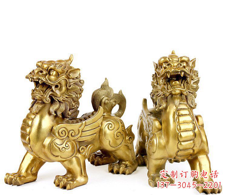 金华精美貔貅铜雕,精致雕塑,来自中领雕塑