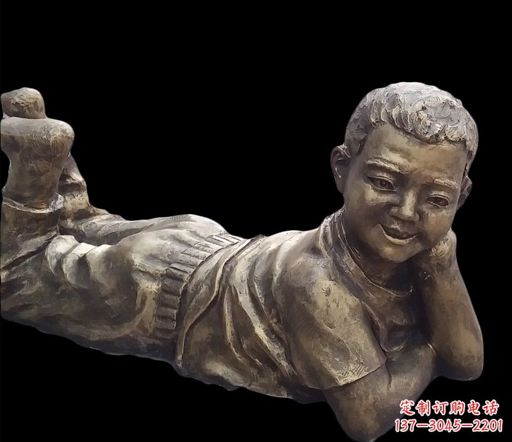 金华令人惊叹的青春少年雕塑