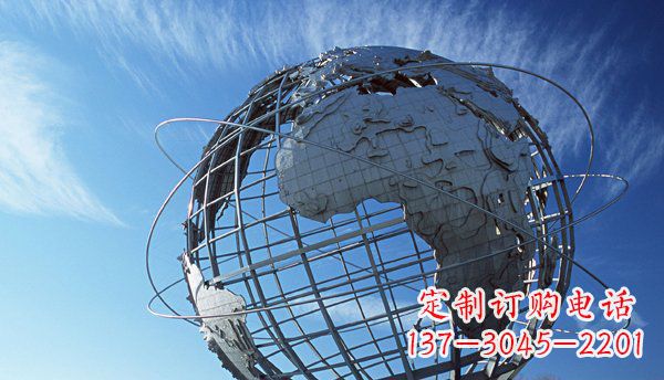 金华精致的不锈钢地球雕塑