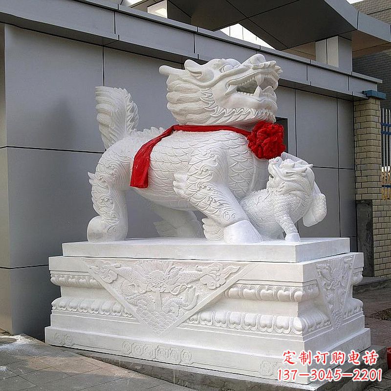 金华超精美的中国麒麟石雕