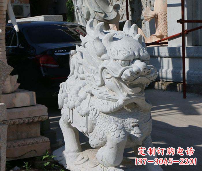 金华精致的麒麟雕塑,艺术之美绽放世间
