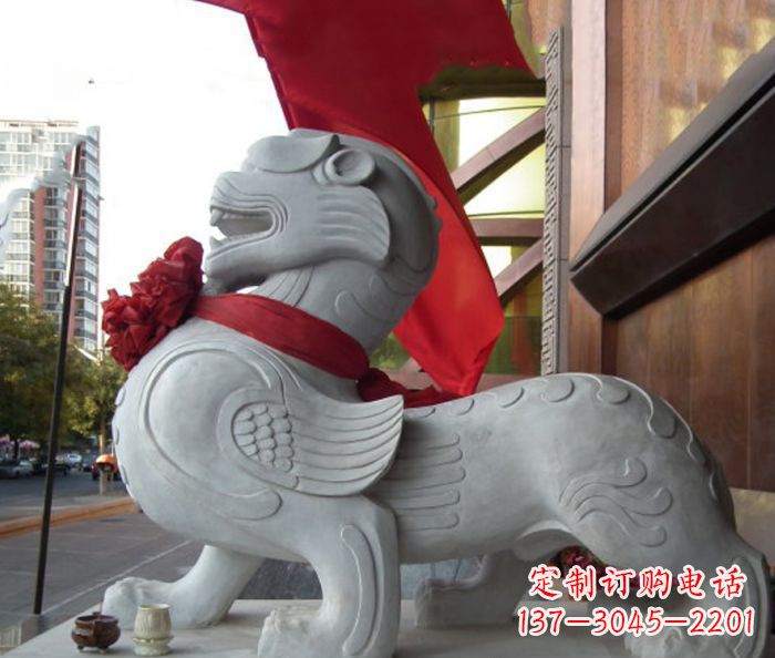 金华中领雕塑的貔貅石雕,祈福安康守护您的家