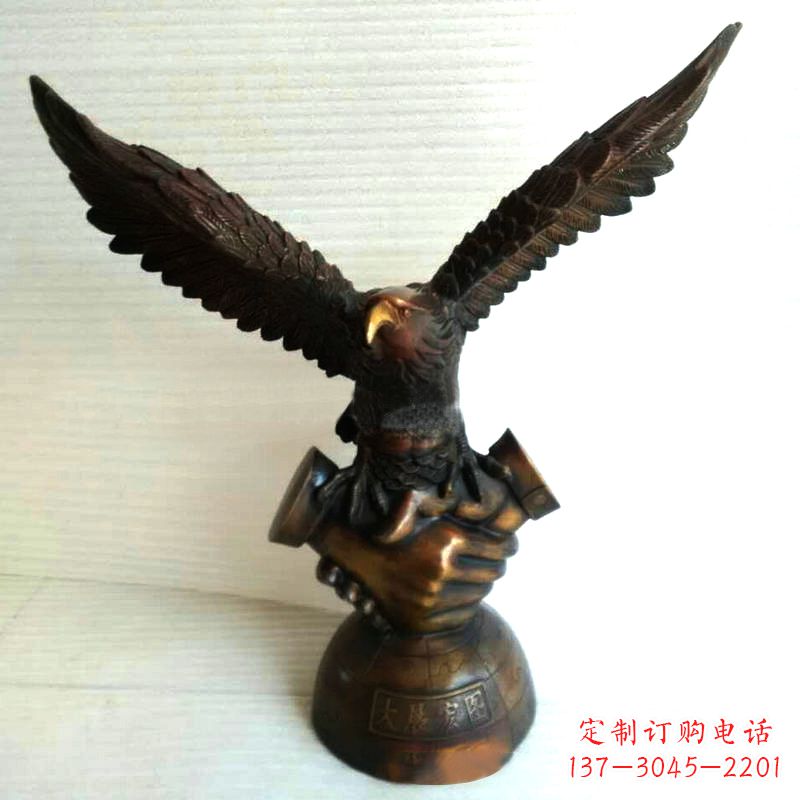 金华企业老鹰铜鼎