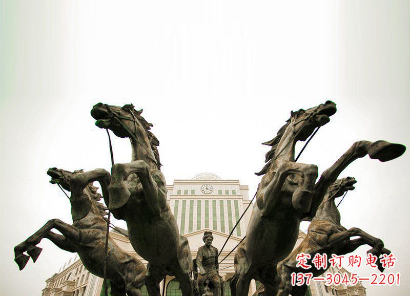 金华优雅马车雕塑,精致雕琢,点缀你的生活