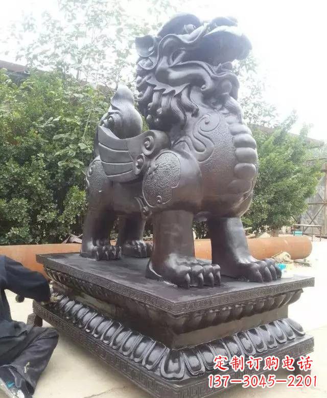 金华打造传统艺术象征——精美貔貅雕塑