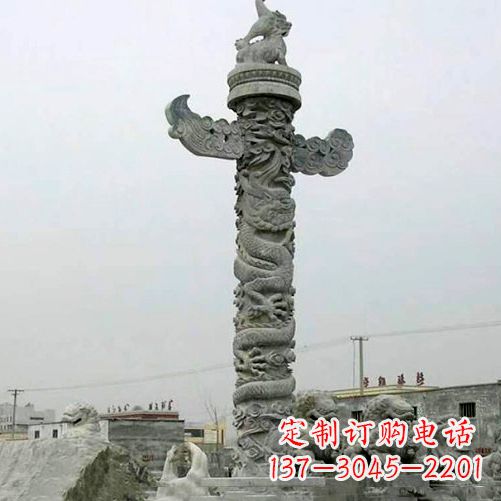 金华青石华表雕塑,带您领略至高贵的艺术之美