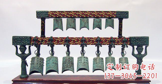 金华青铜编钟古代乐器雕塑