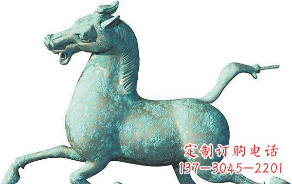 金华青铜马踏飞燕雕塑--给你不一样的精美家居装饰