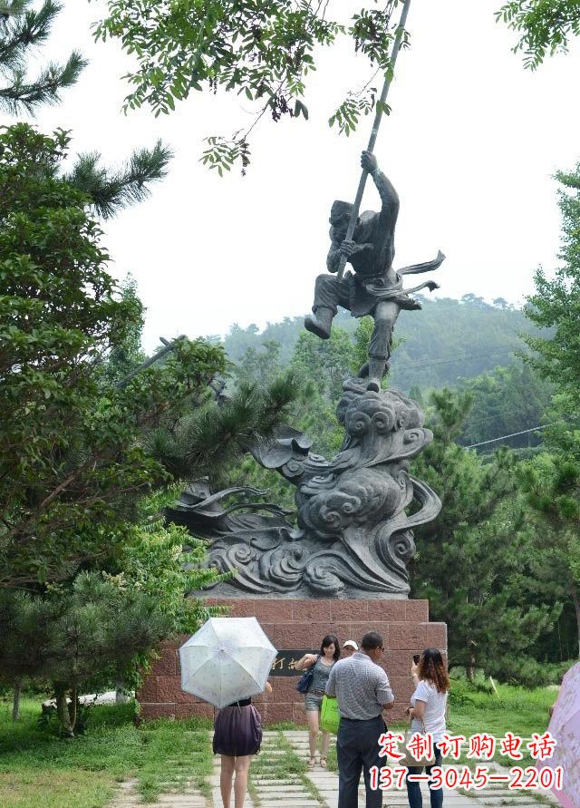 金华青铜孙悟空三打白骨精