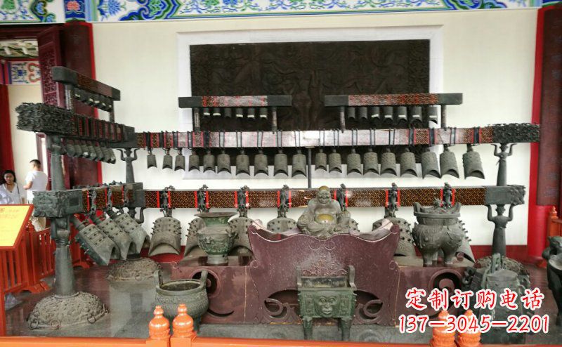 金华编钟古典铜雕,灵魂之声传承