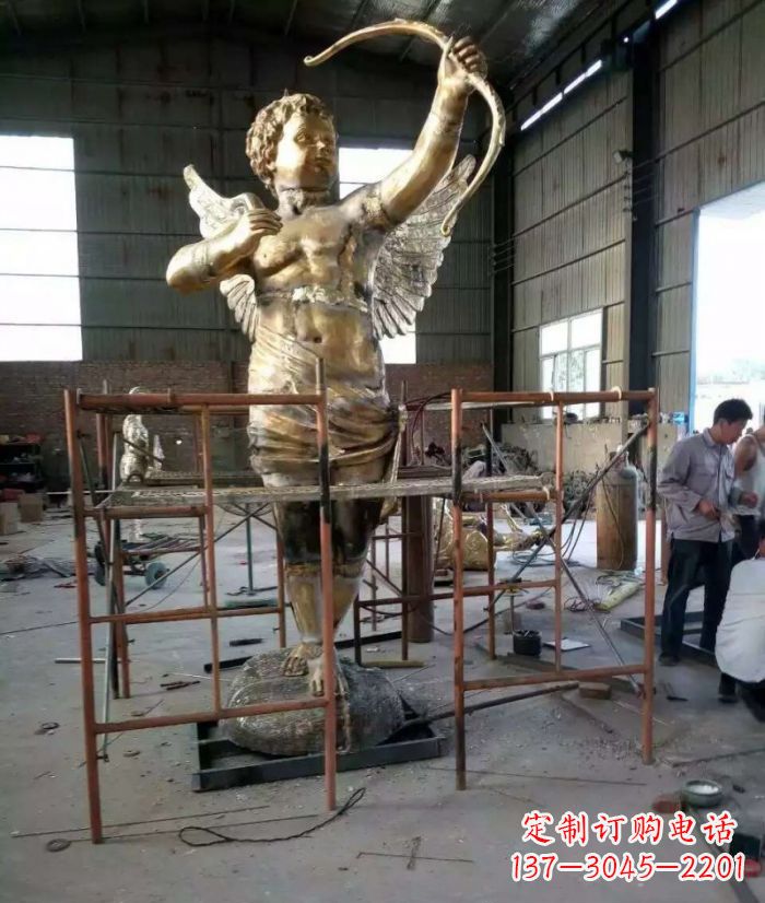 金华尊贵的丘比特铜雕塑
