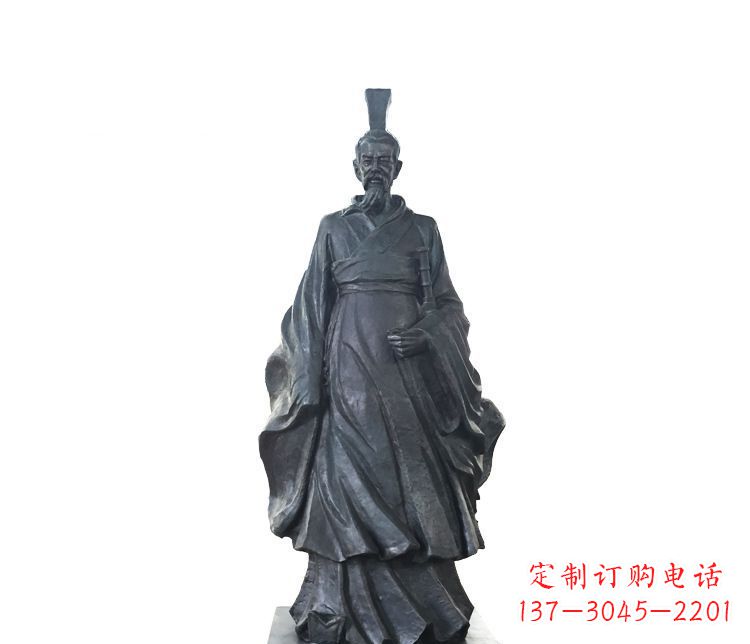 金华精美绝伦的屈原雕塑
